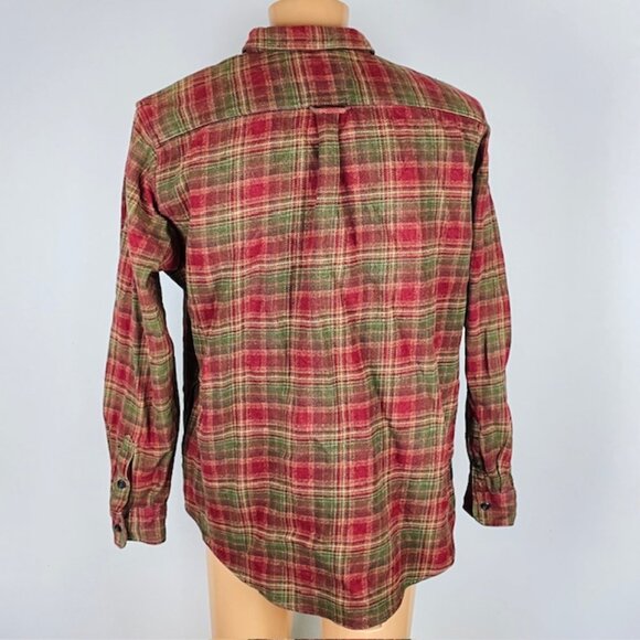 Orvis Big Bear Flannel Shacket Sz XXL Red Green Plaid Gorpcore Lumberjack Grunge - Picture 4 of 8